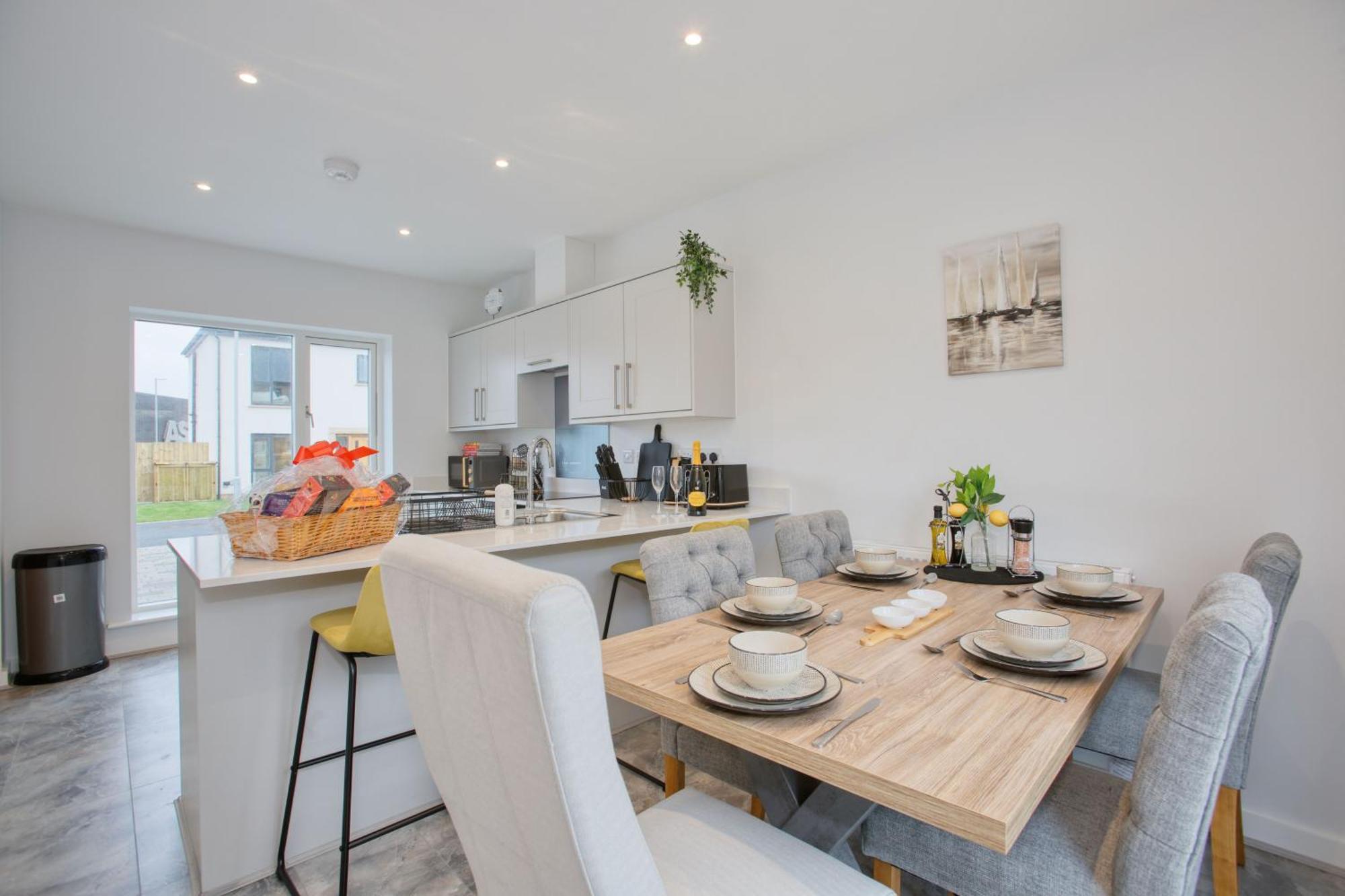 St Ives Bay - Immaculate Brand New 3Bed - Free Parking - Beach - Wifi Hayle Esterno foto